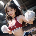 【初投稿】チアリーダ美女 4枚目