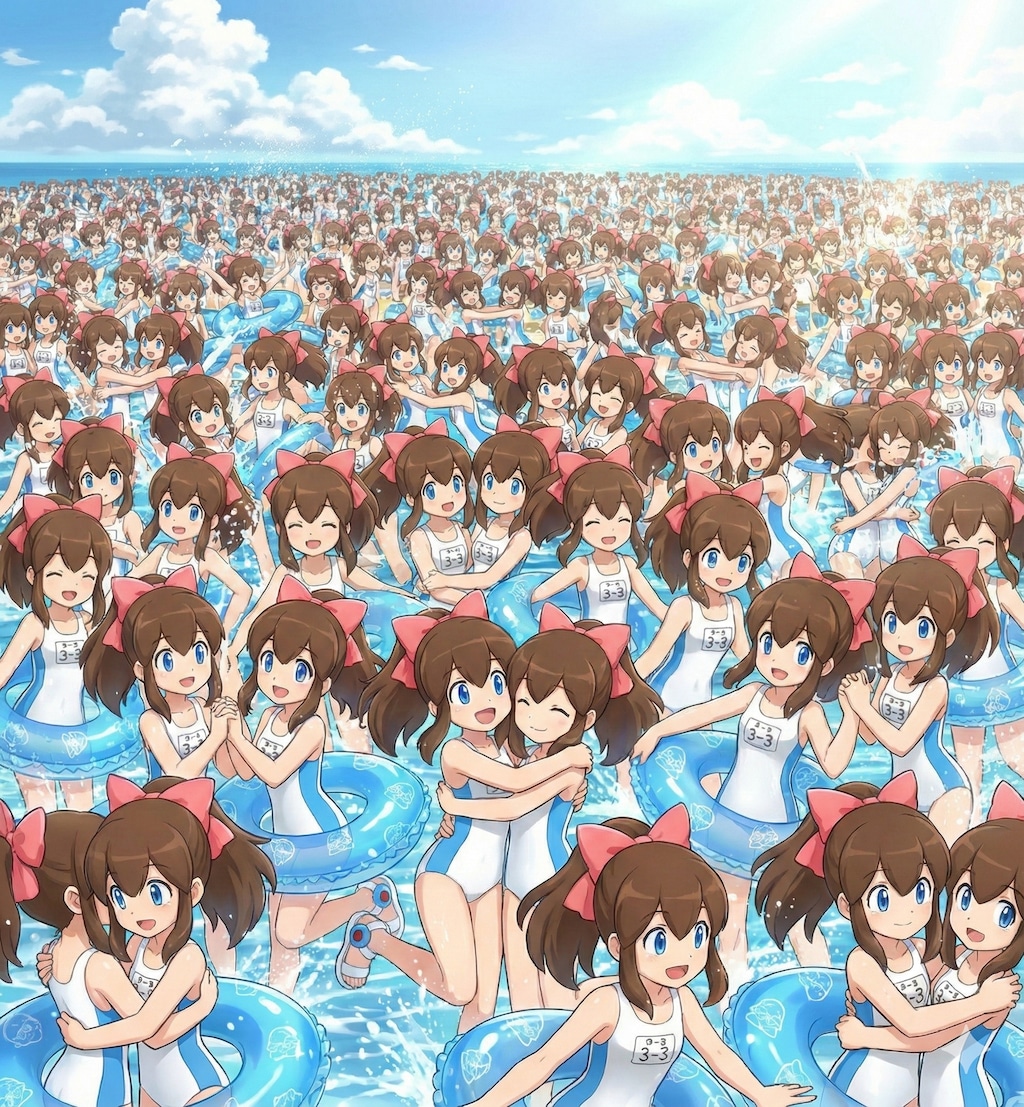 Geminiで作れた嫁分身/増殖娘