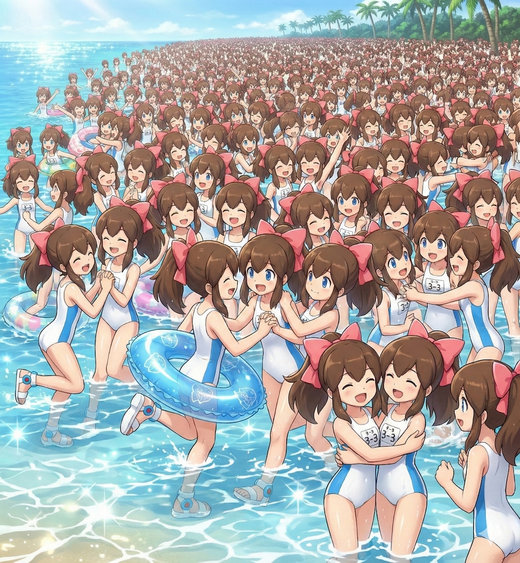 Geminiで作れた嫁分身/増殖娘