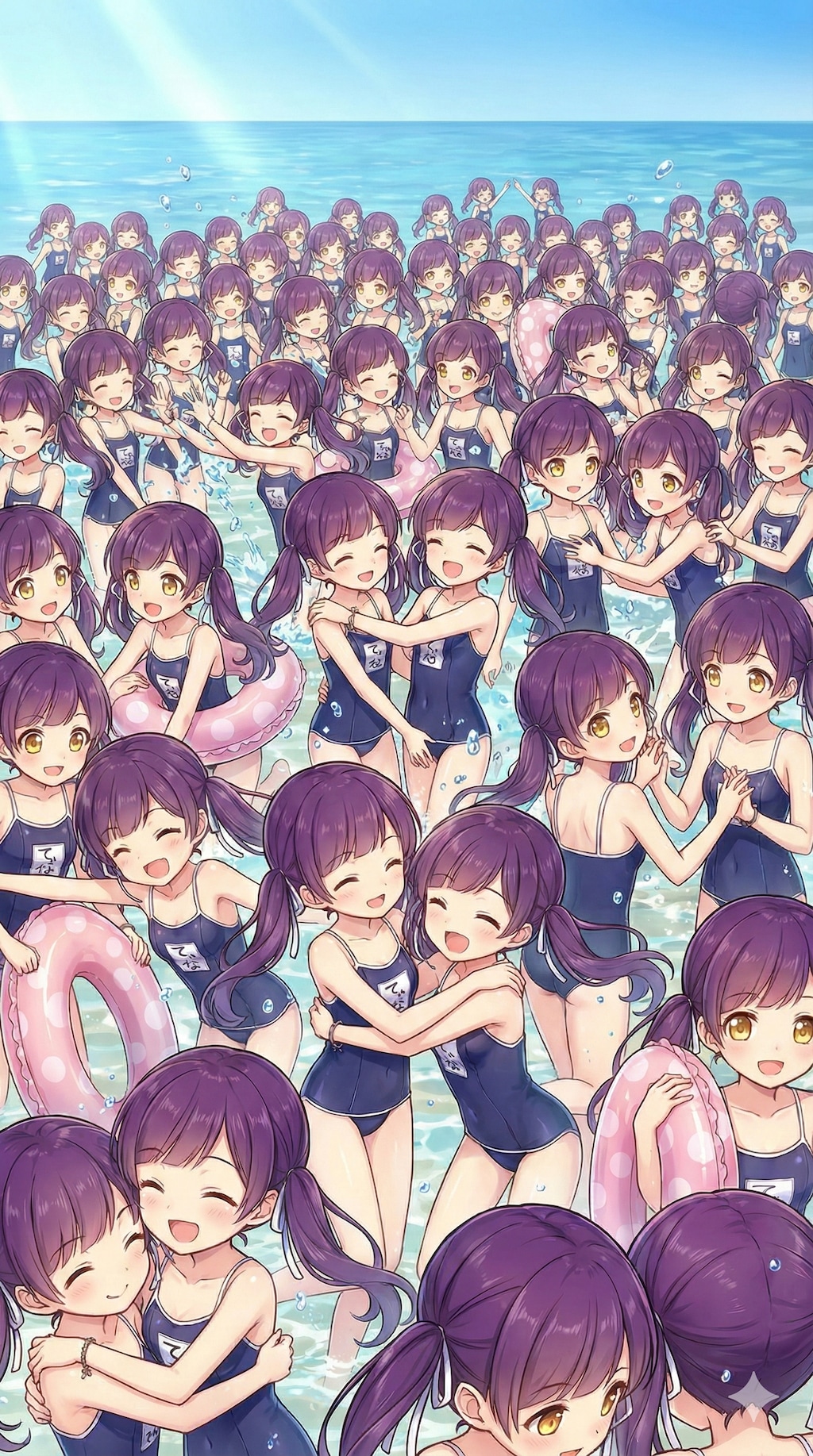 Geminiで作れた嫁分身/増殖娘