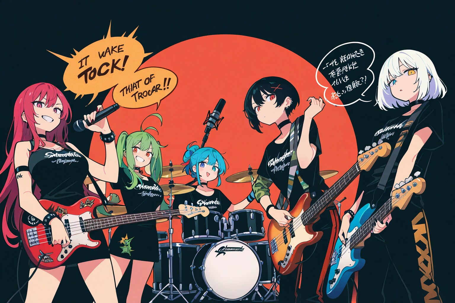 Let's Do Band!! | の人気AIイラスト・グラビア