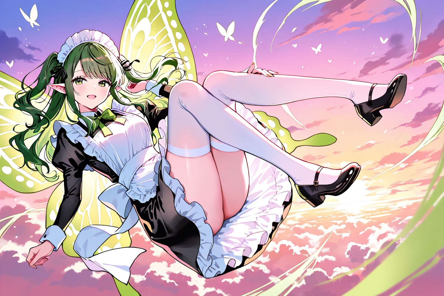 属性:風メイドさん