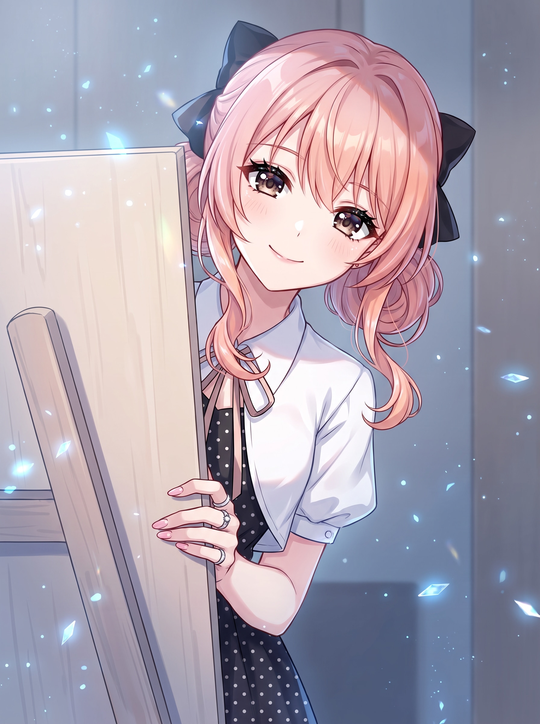 桃髪微笑少女の幽玄譜 | の人気AIイラスト・グラビア