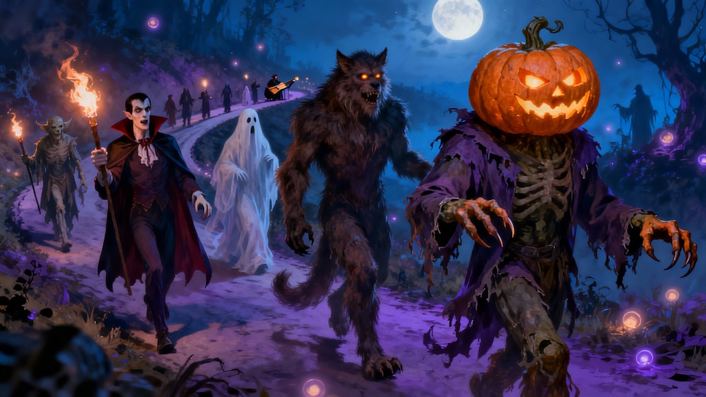 😱Halloween😨March