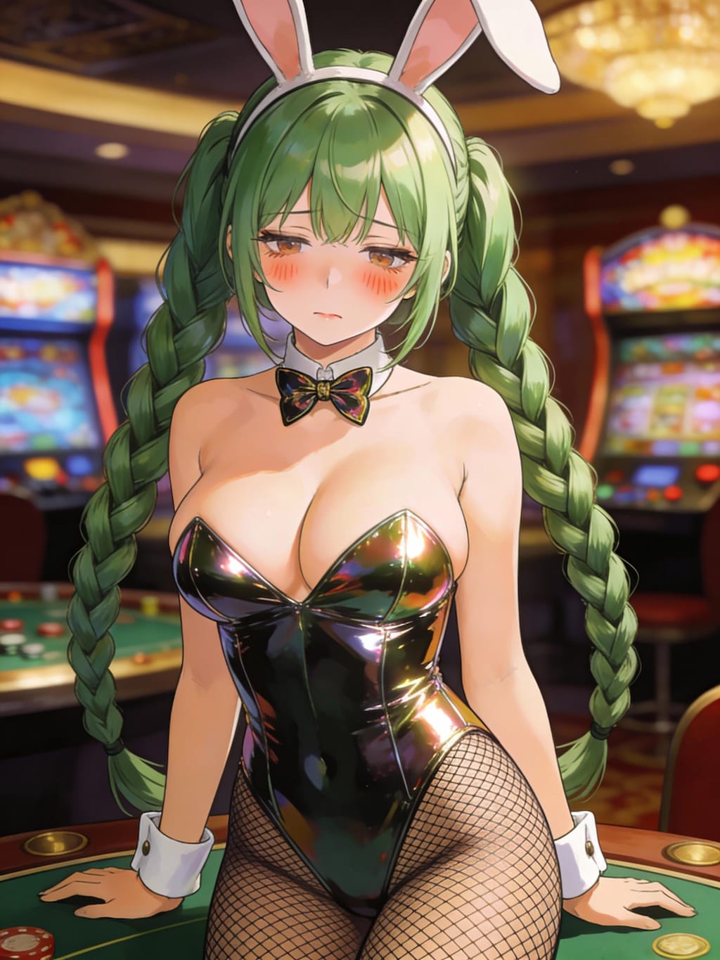 緑髪ちゃんのいろいろ試したやつ