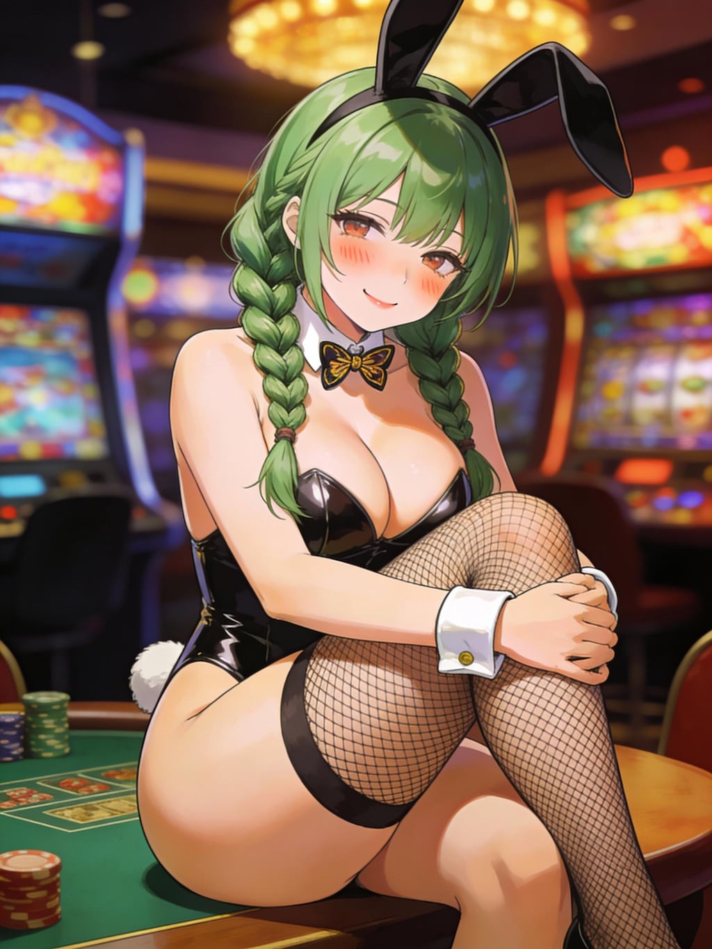 緑髪ちゃんのいろいろ試したやつ