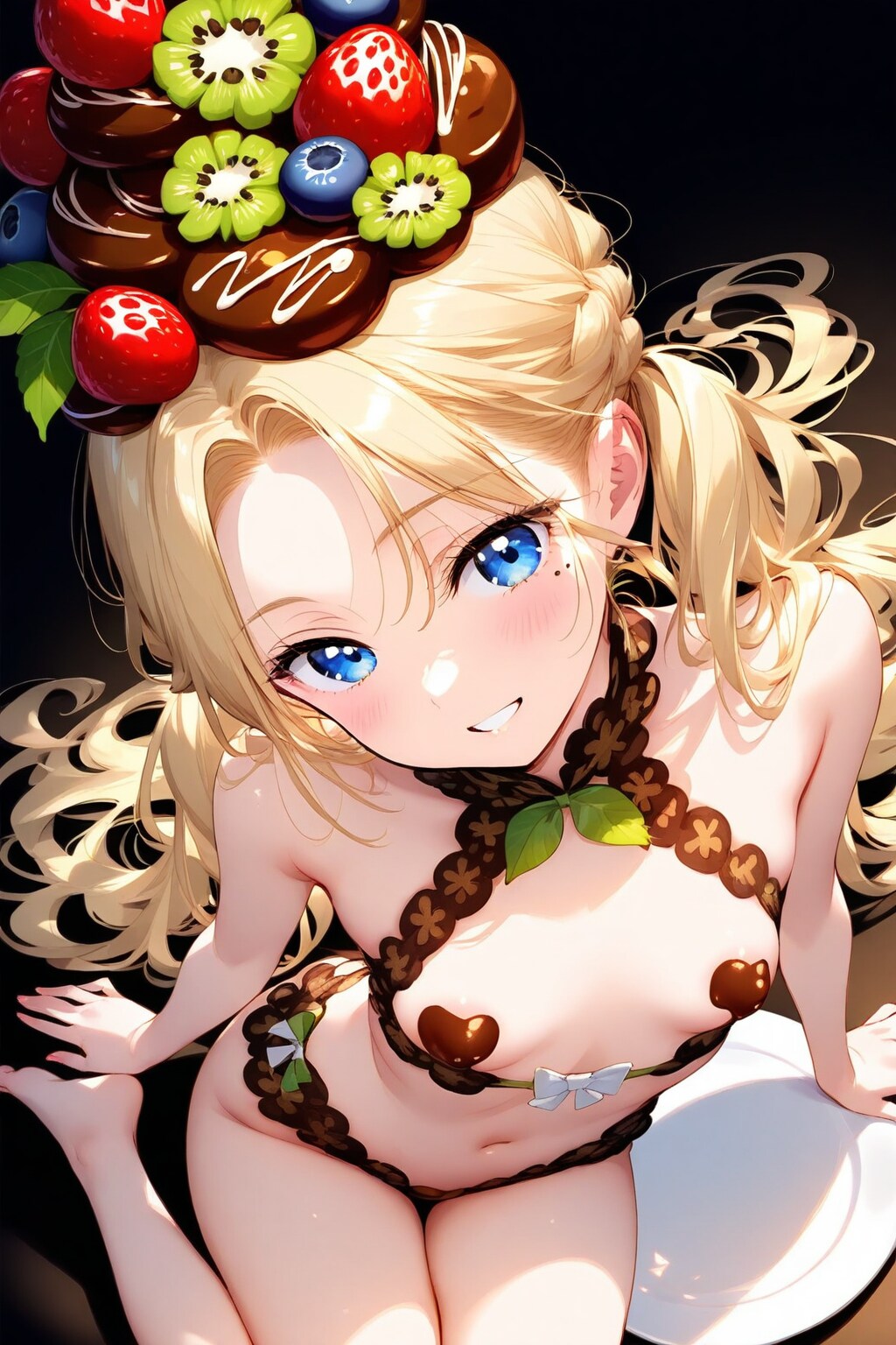 チョコレートケーキ風？①Ｂ