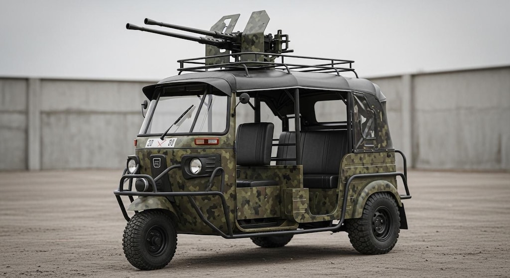オート三輪軍用車