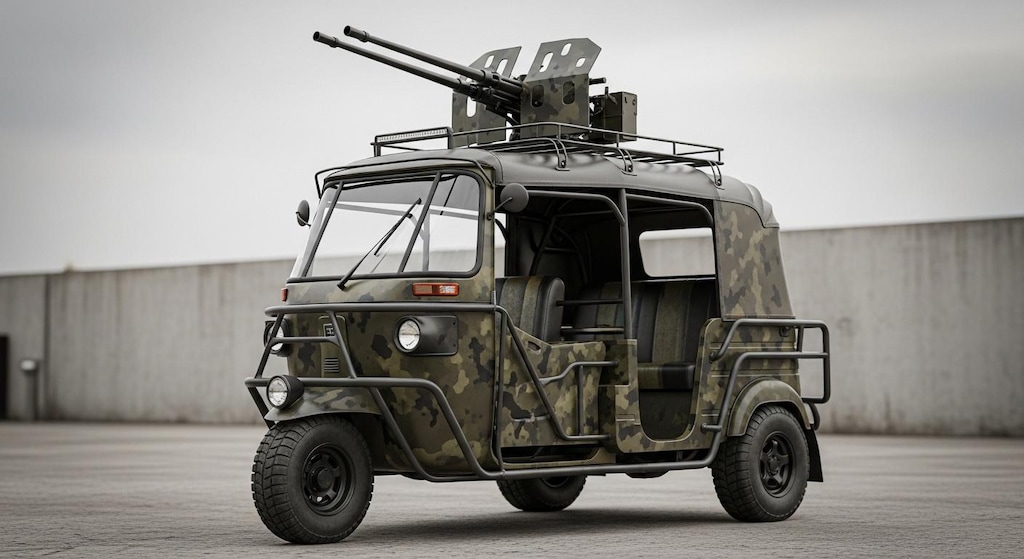 オート三輪軍用車