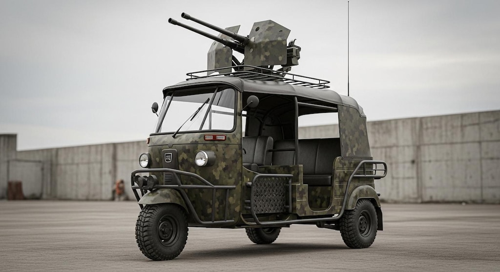 オート三輪軍用車