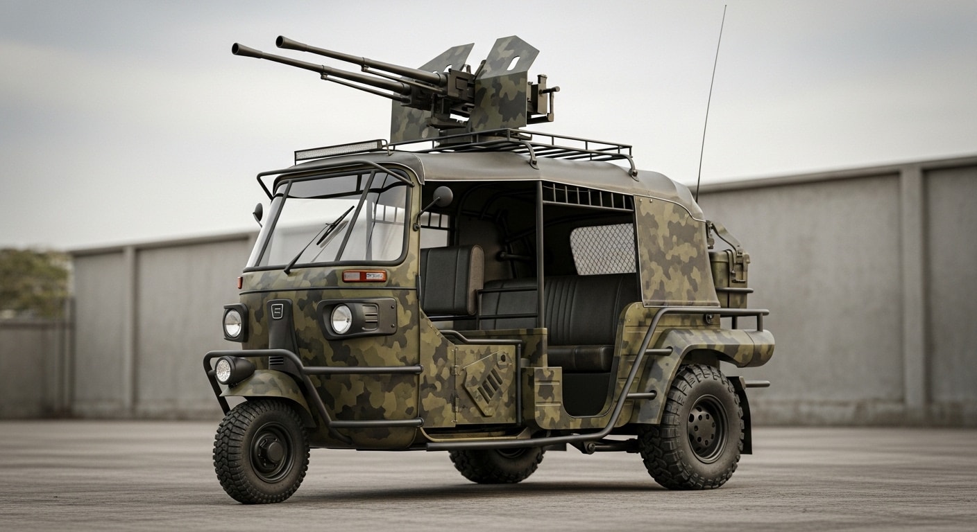 オート三輪軍用車