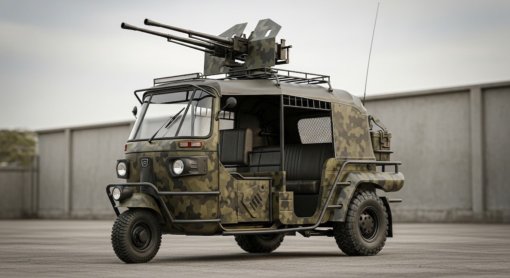 オート三輪軍用車