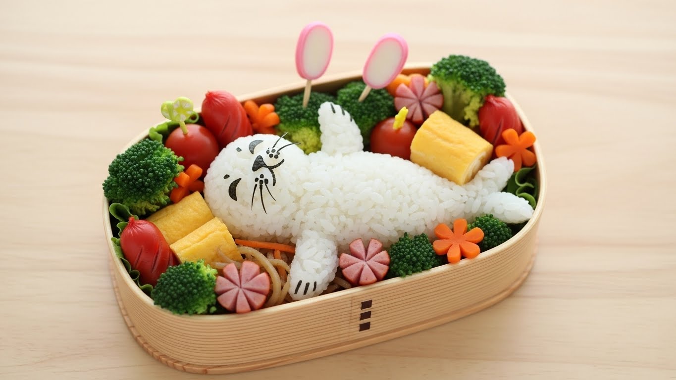 じたばたアザラシくんキャラ弁当 | の人気AIイラスト・グラビア