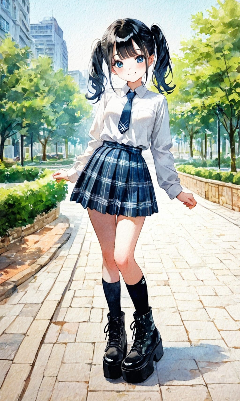 公園のツインテール