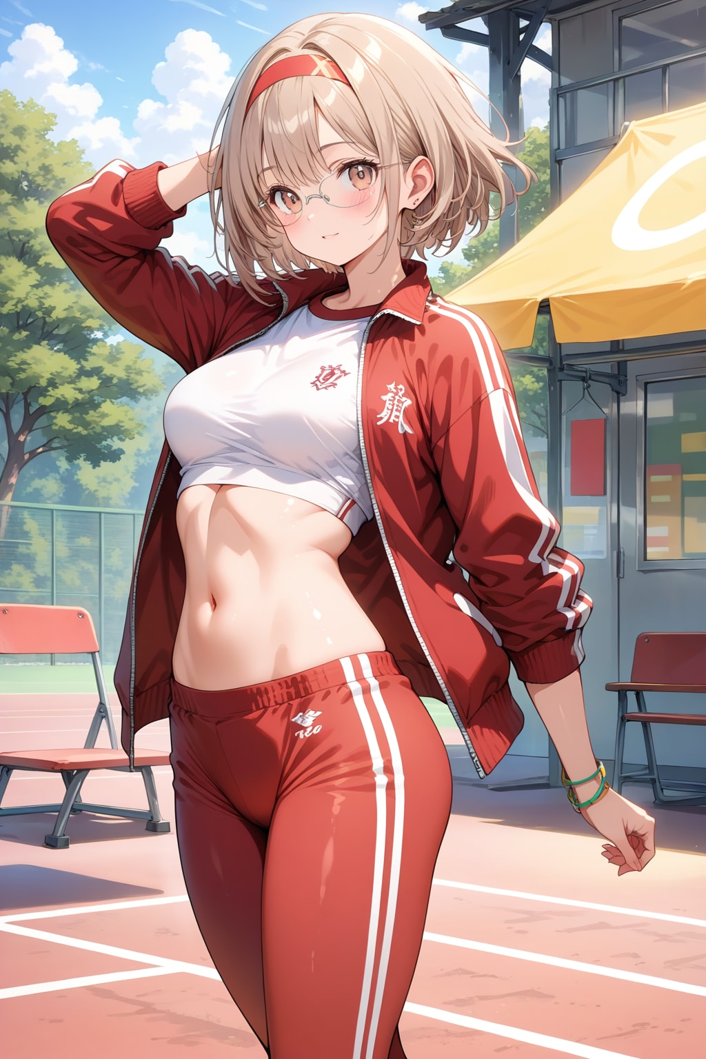 【今日の腹筋】LARIMARジャージ智美