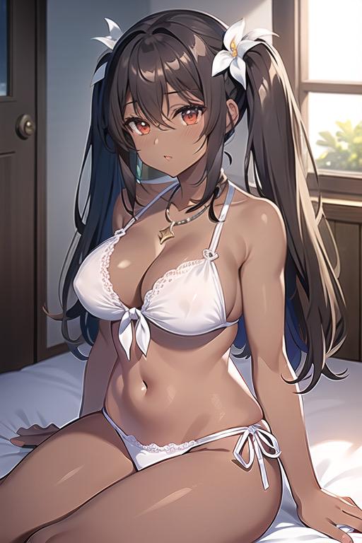 褐色ビキニギャル10
