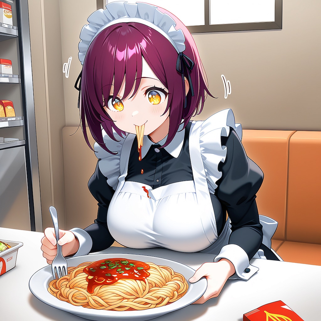 こんにちは（挨拶メイドの芽衣ちゃん）