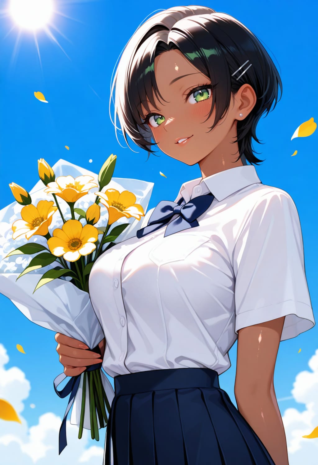 【誕生日FA】藍瀬ルカちゃん誕生日おめでとうございます🌻