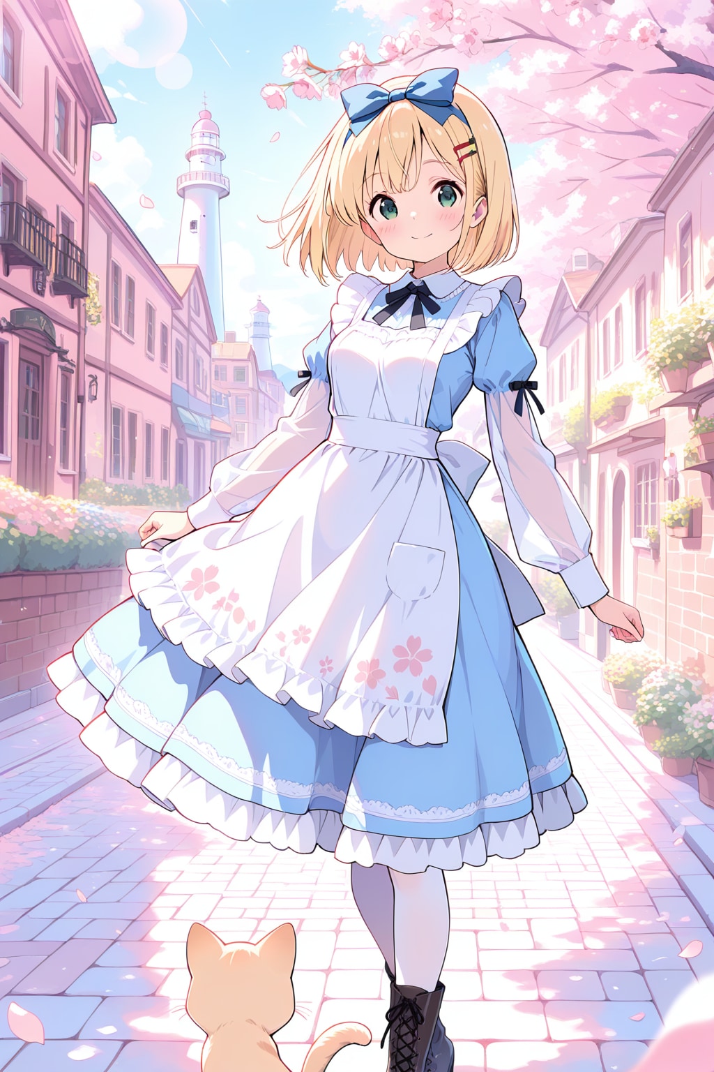 アリスガーリーな千鶴ちゃん | の人気AIイラスト・グラビア