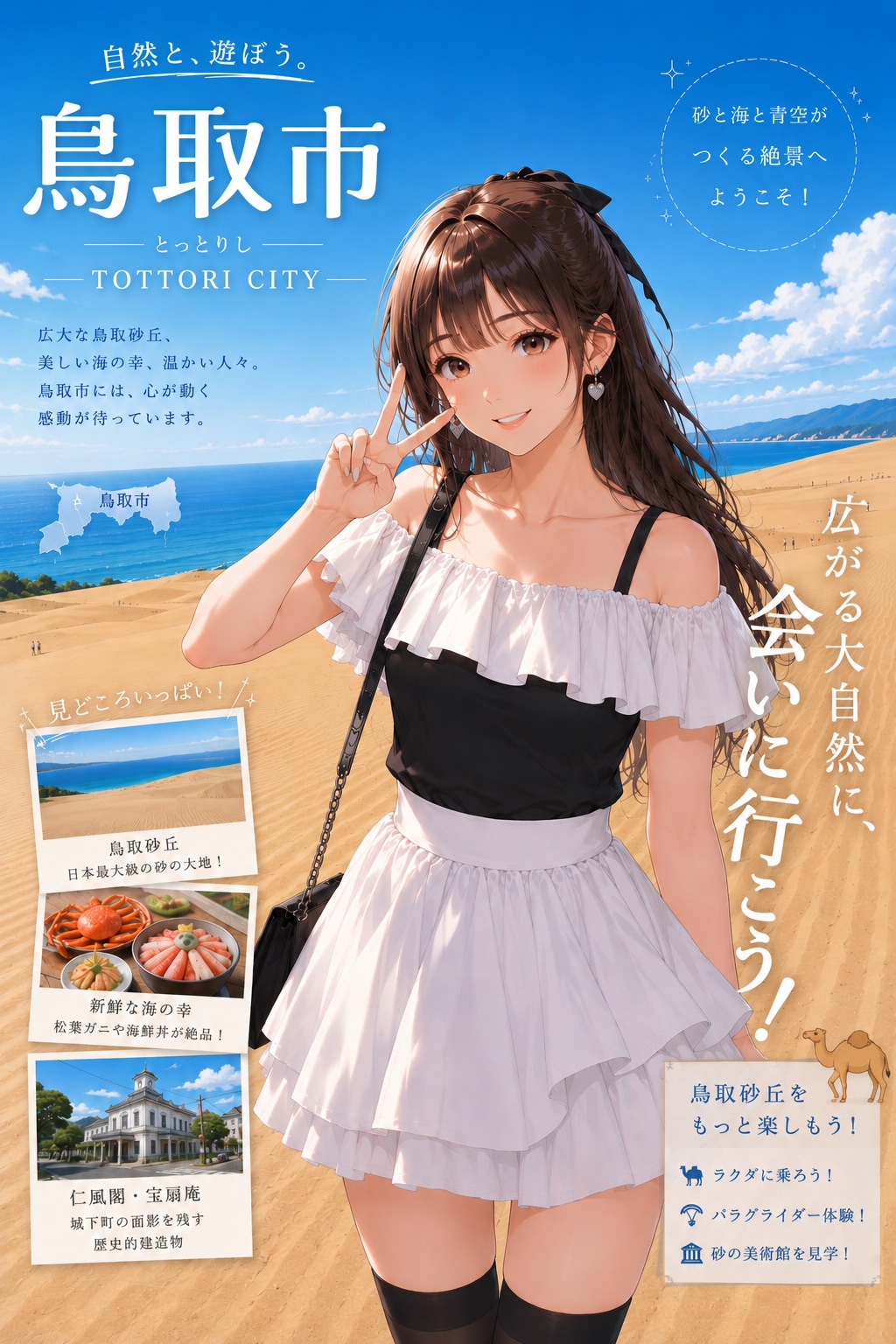 鳥取市へようこそっ！