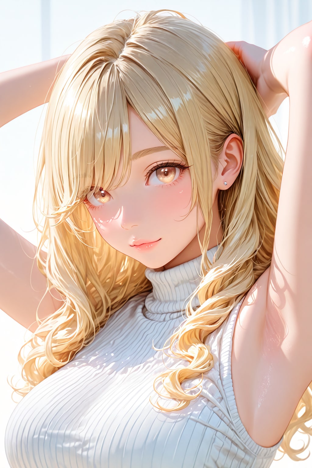 腋見せ