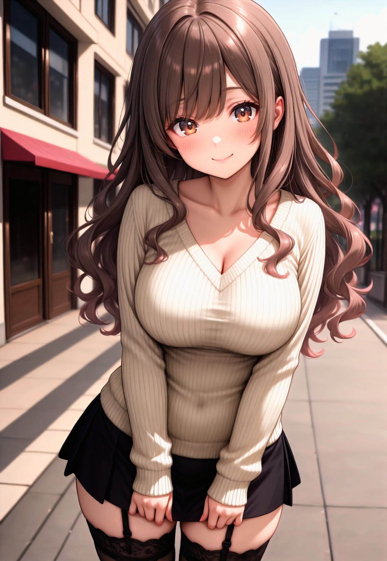 994（白いセーター） | の人気AIイラスト・グラビア