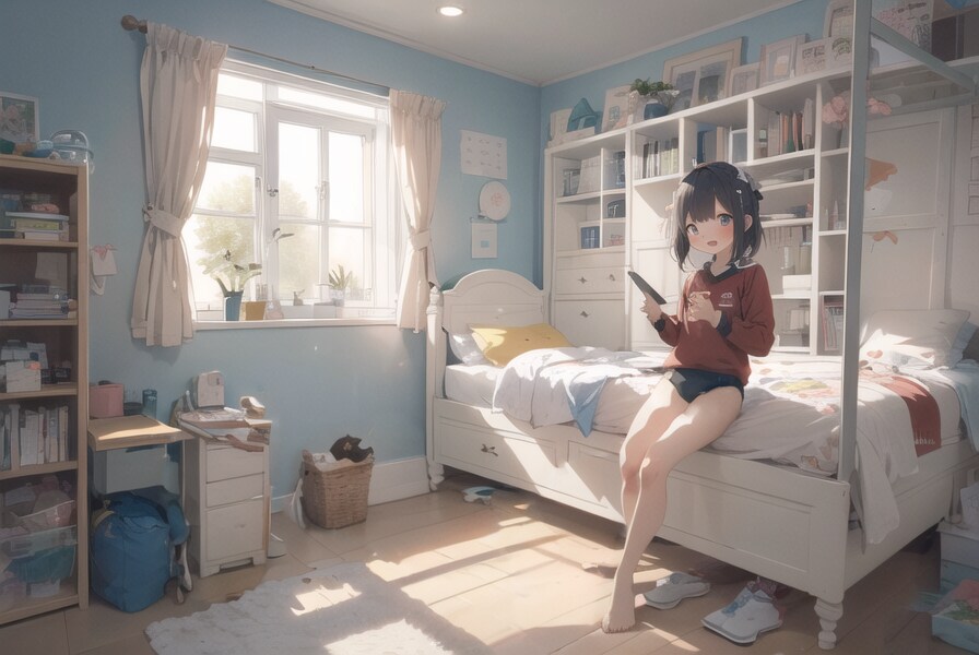 スマホ体操少女 : 2023.12.01