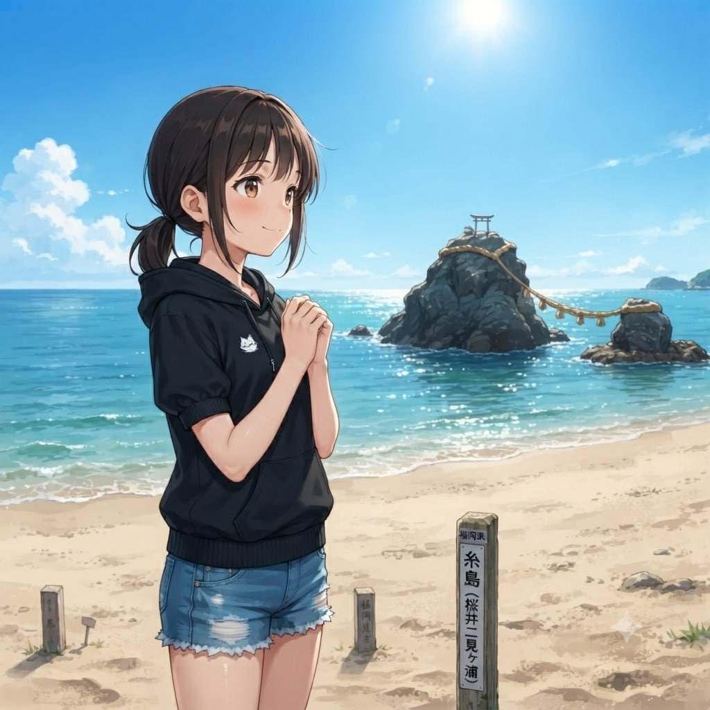 福岡県：糸島（桜井二見ヶ浦）（×）