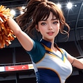 チアリーダー 2枚目