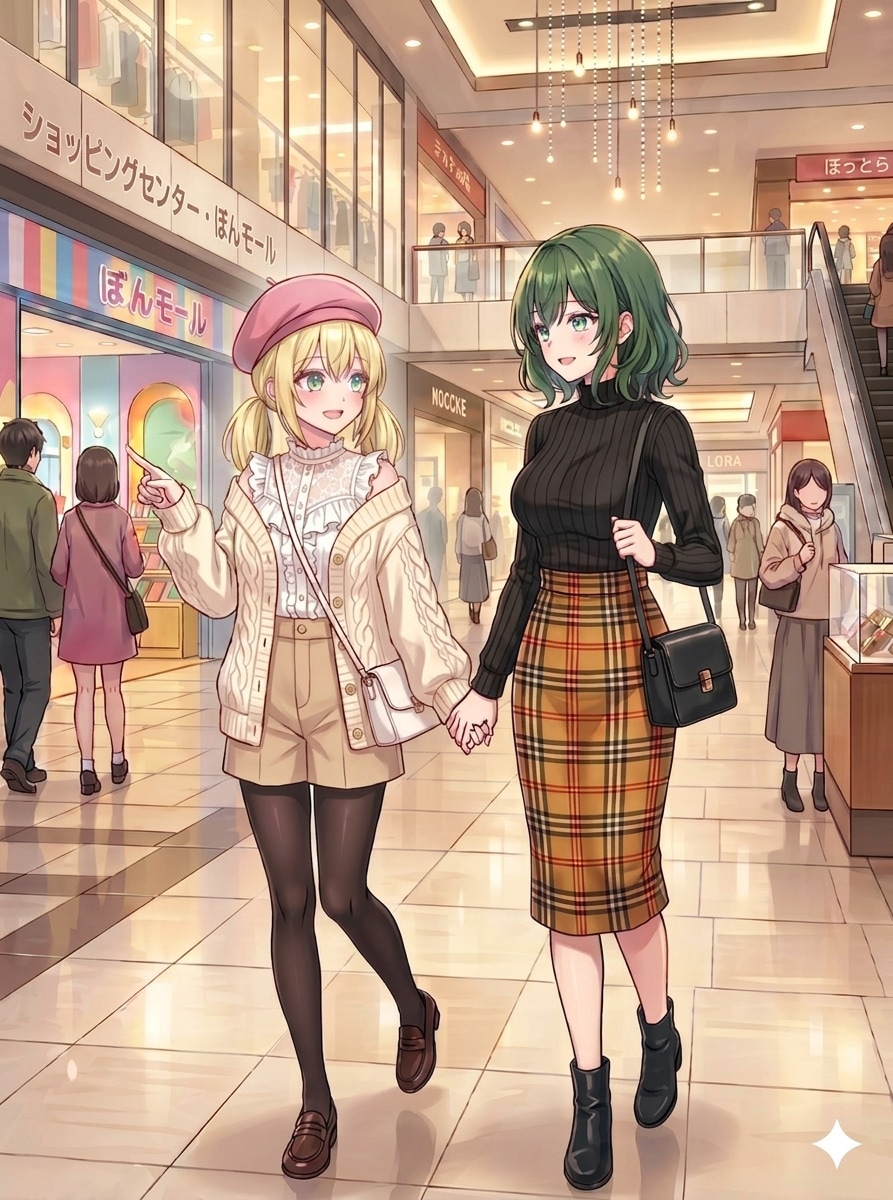 しおんちゃん＆芽生ちゃん