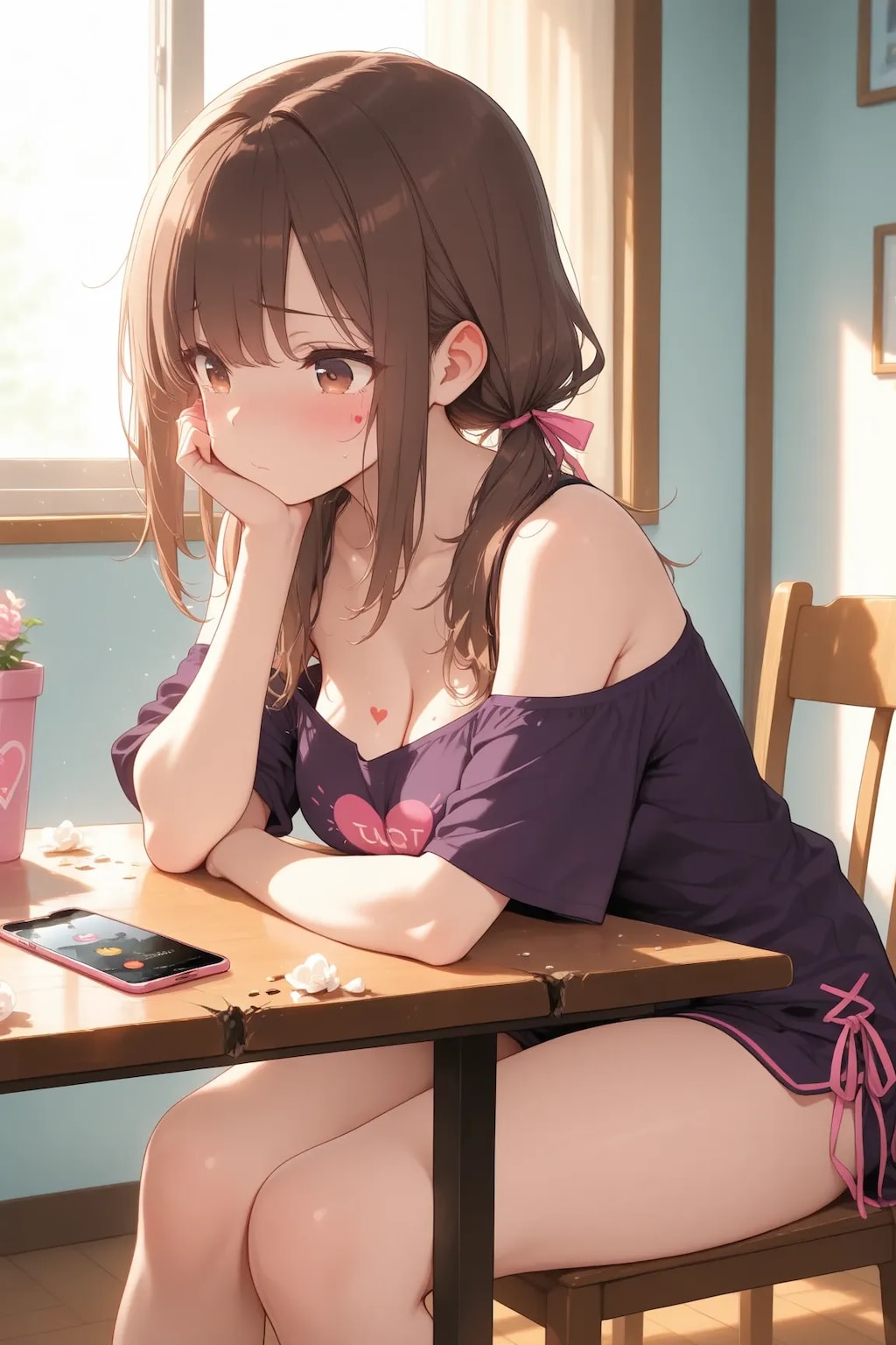 悲しむ途方にくれる