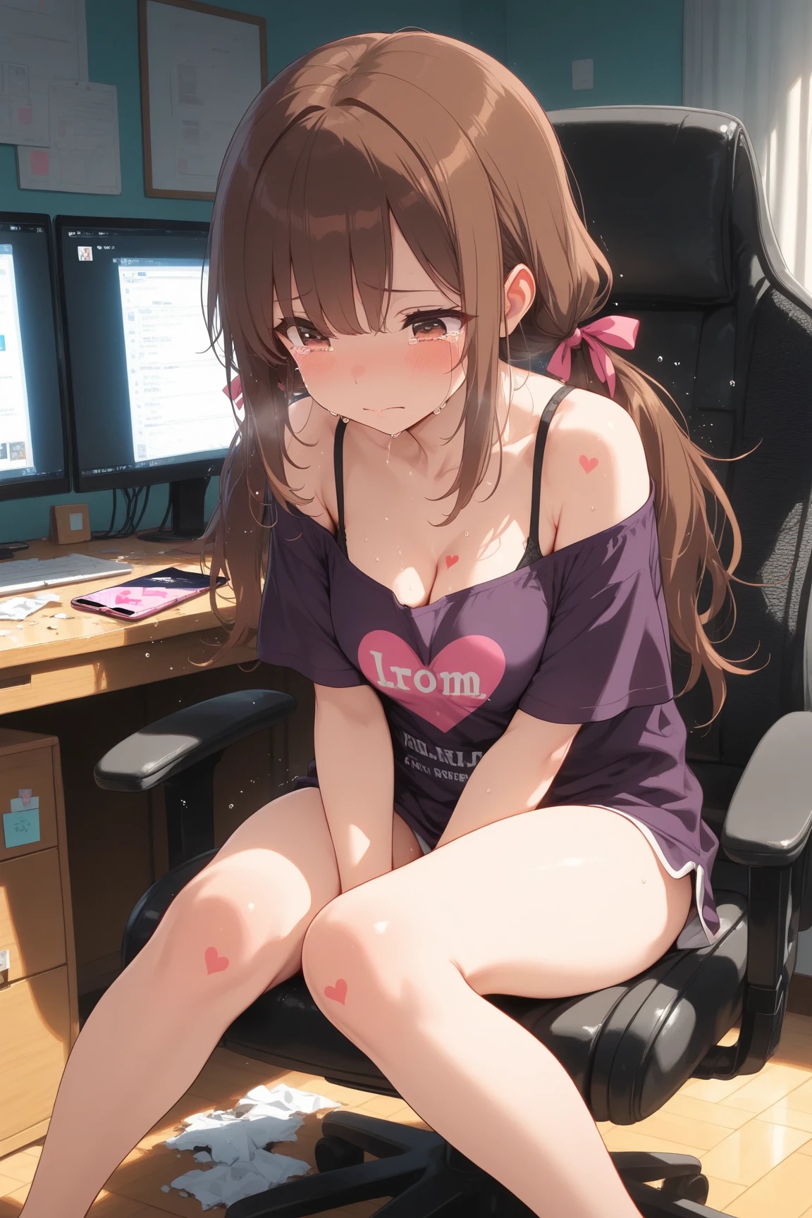 悲しむ途方にくれる