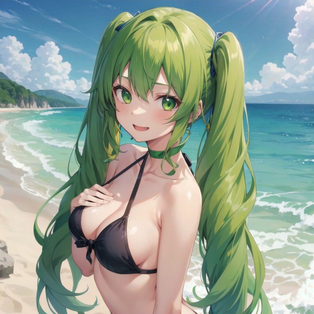 ビキニ　ミクさん