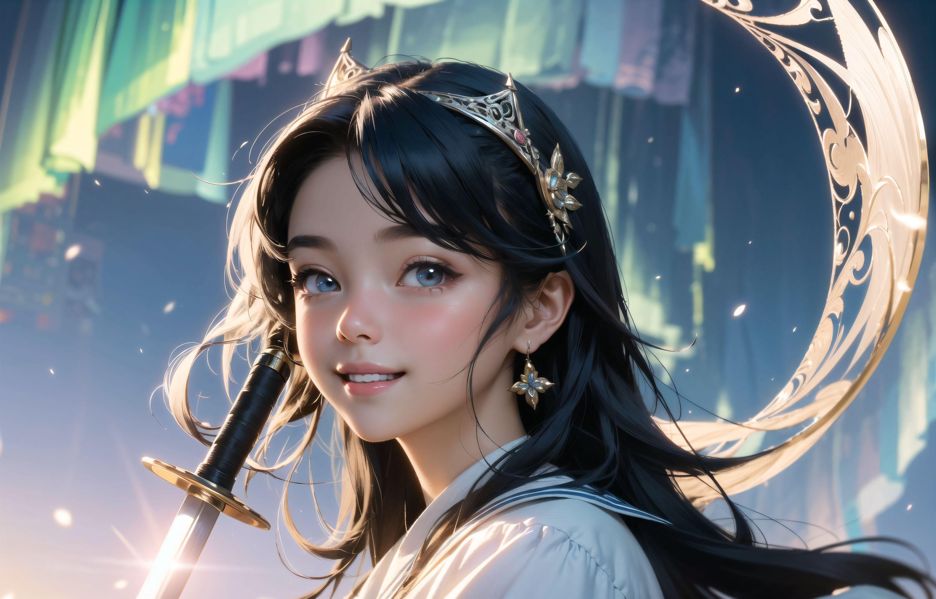 オーロラと剣と魔法の物語