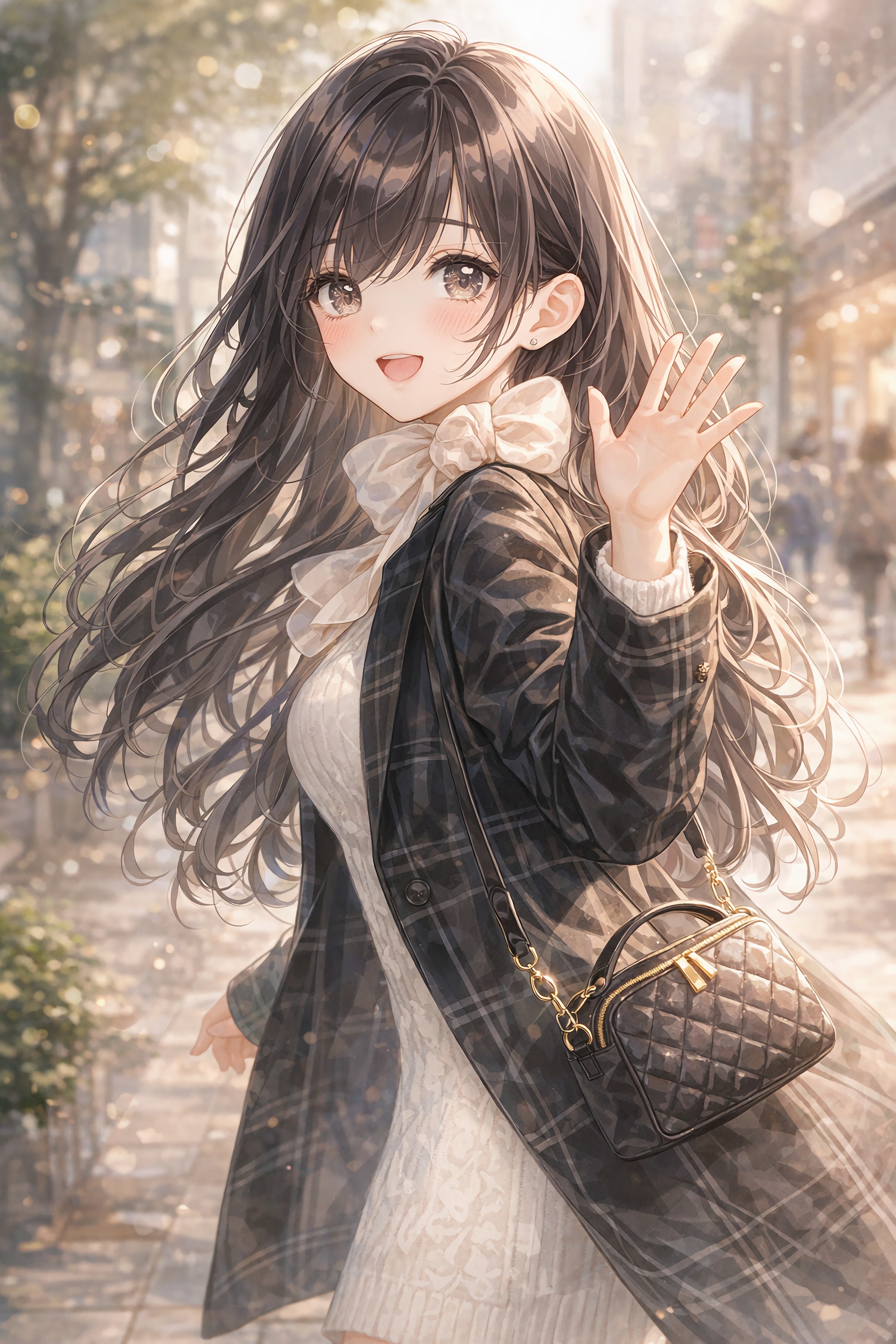 冬の待ち合わせ | の人気AIイラスト・グラビア