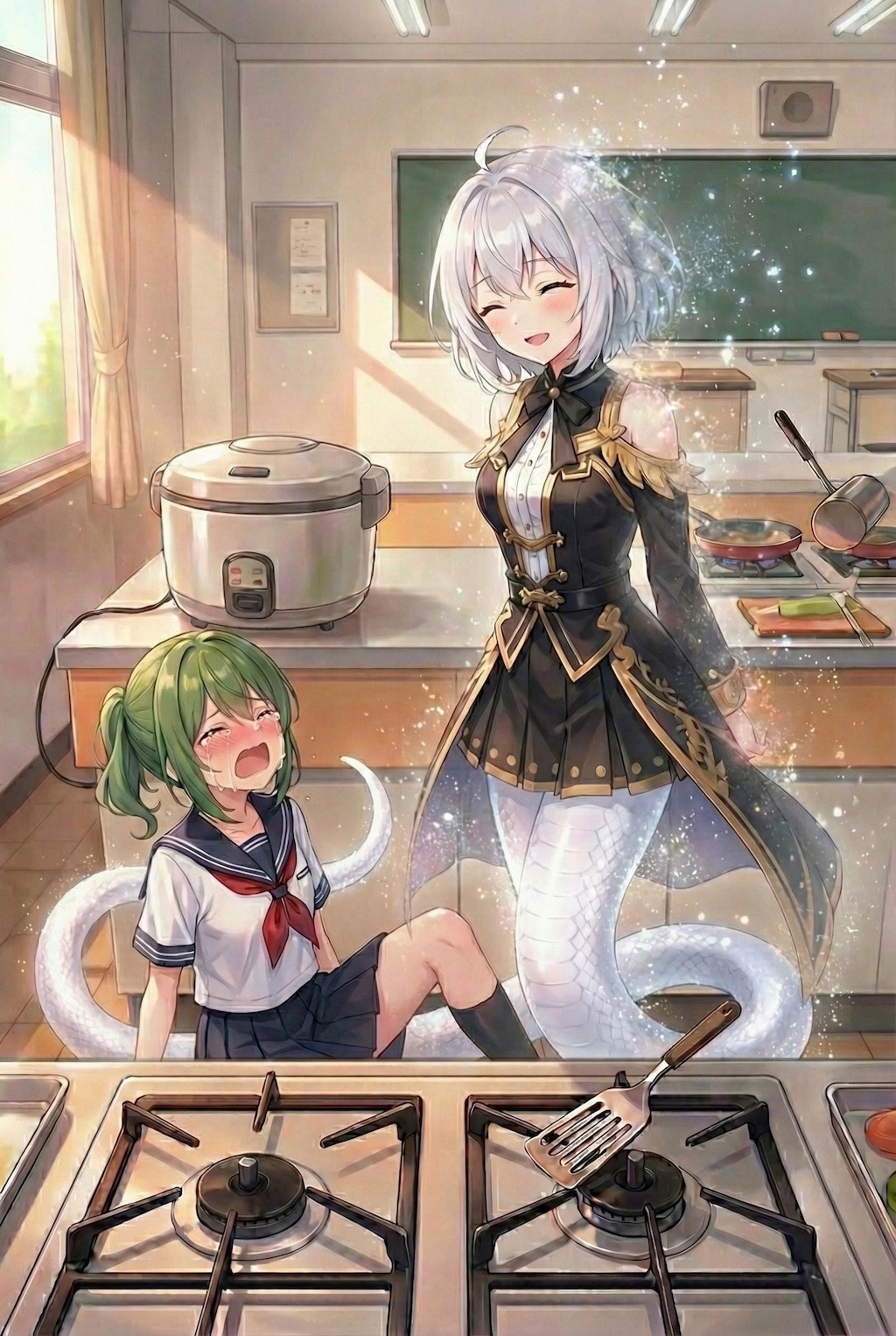 不幸の幸子ちゃん〜さよならヘビ神様編〜ep.3 炎上！恐怖の調理実習〜さよならヘビ神様