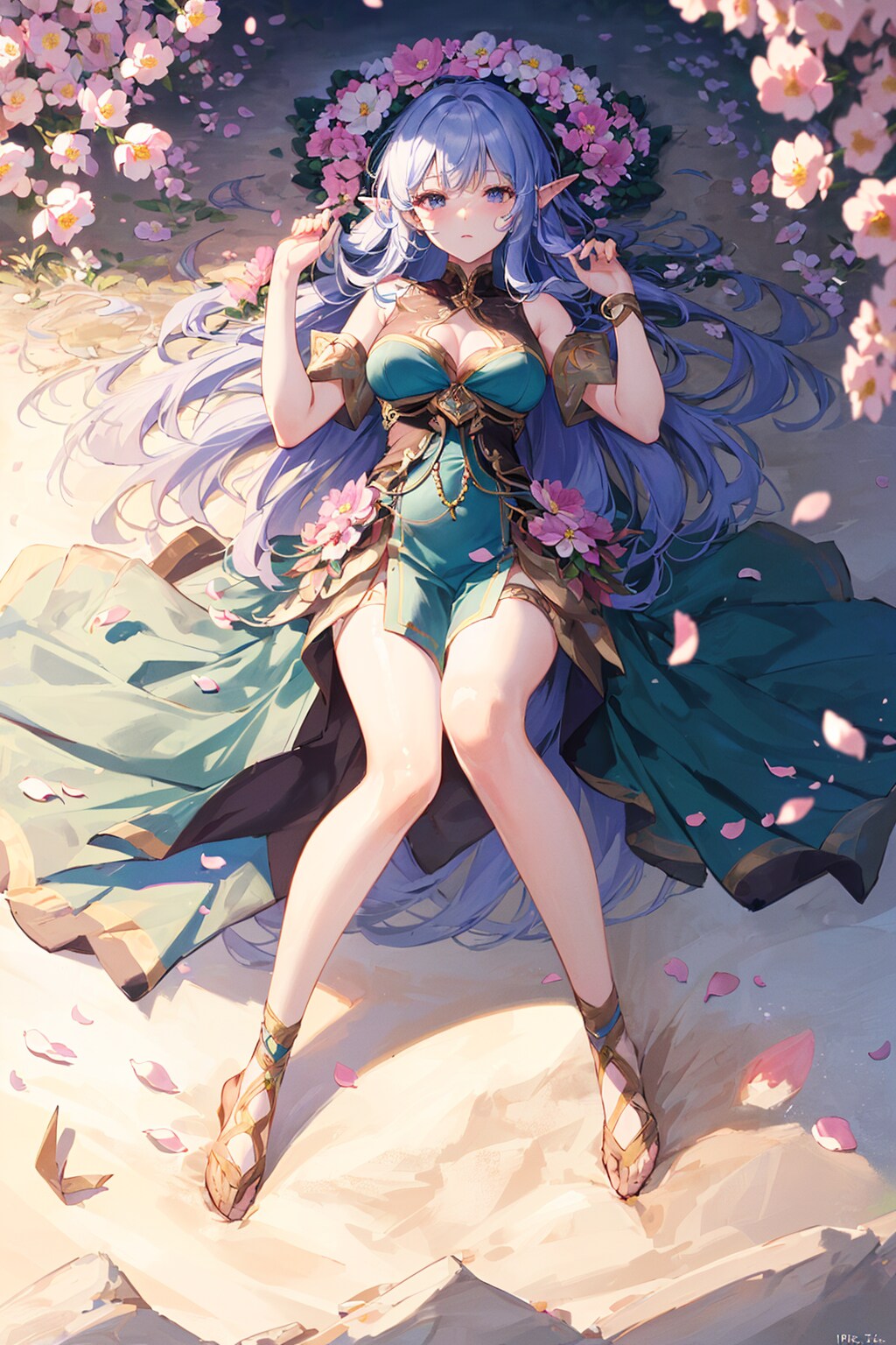 舞い散る花よりも