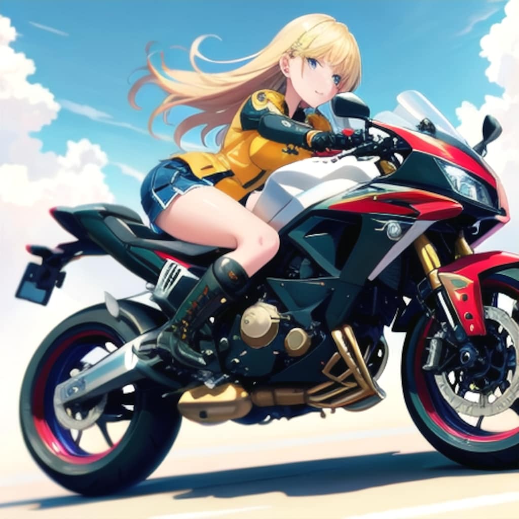 バイク好き彼女