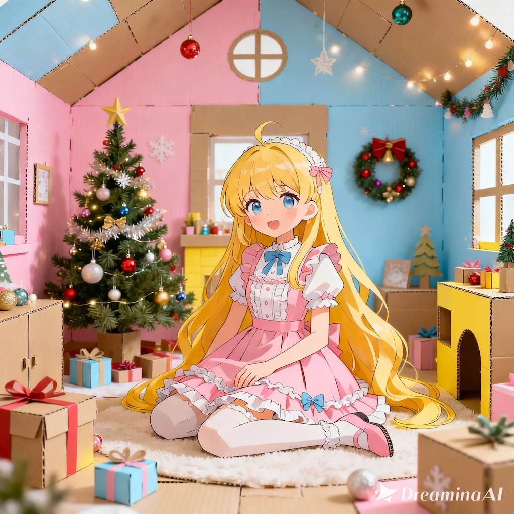 段ボールのおうち