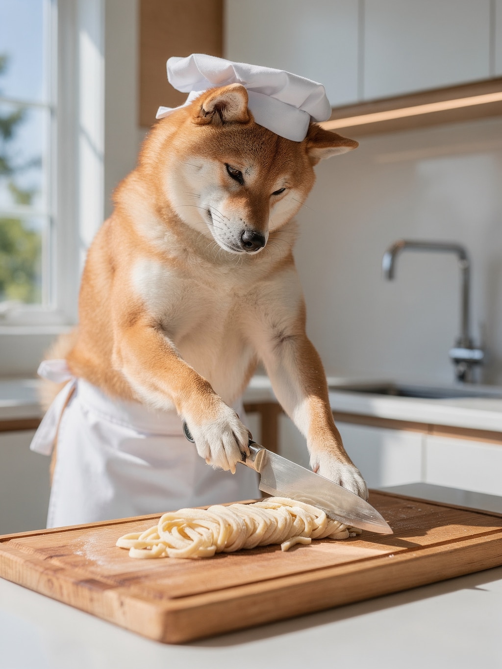うどん職犬