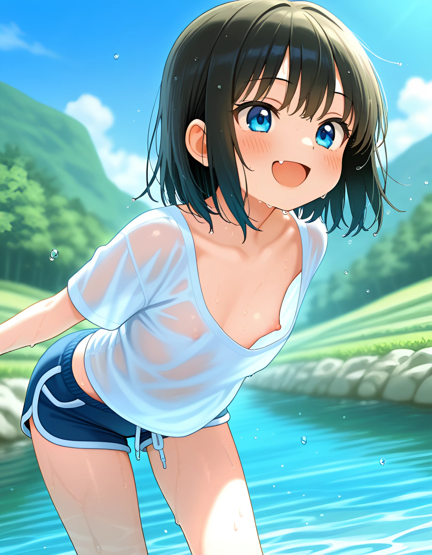 clear water