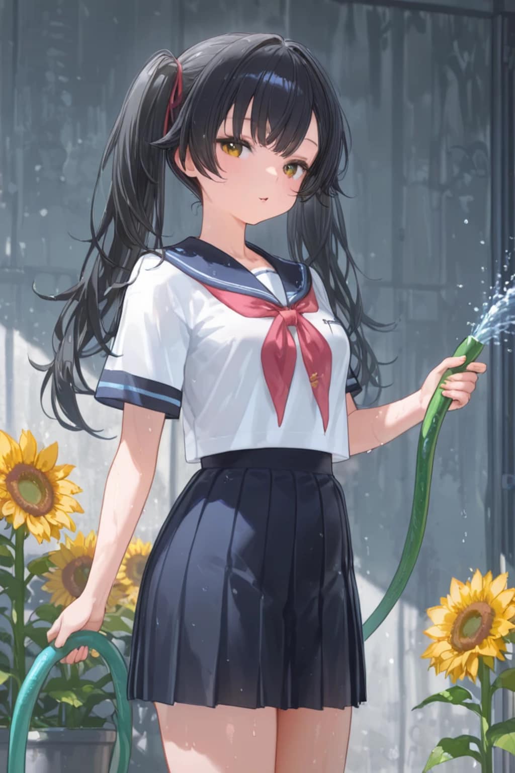 水やり