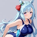 競泳水着「メジロアルダン」 2枚目
