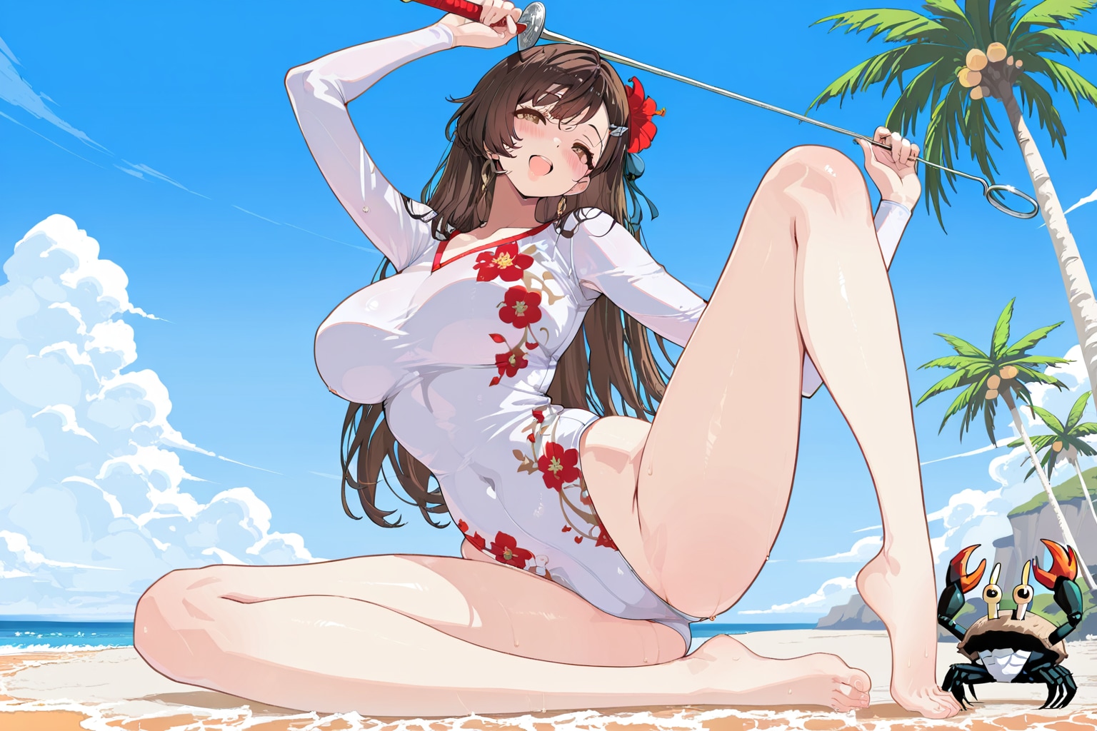 新体操部、夏合宿！企画作品です