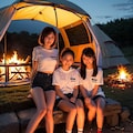 キャンプの夜 6枚目