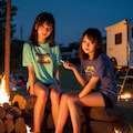 キャンプの夜 2枚目