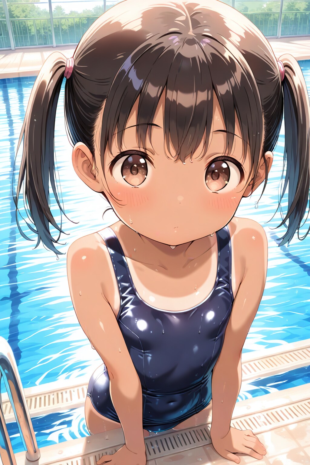 スク水美少女