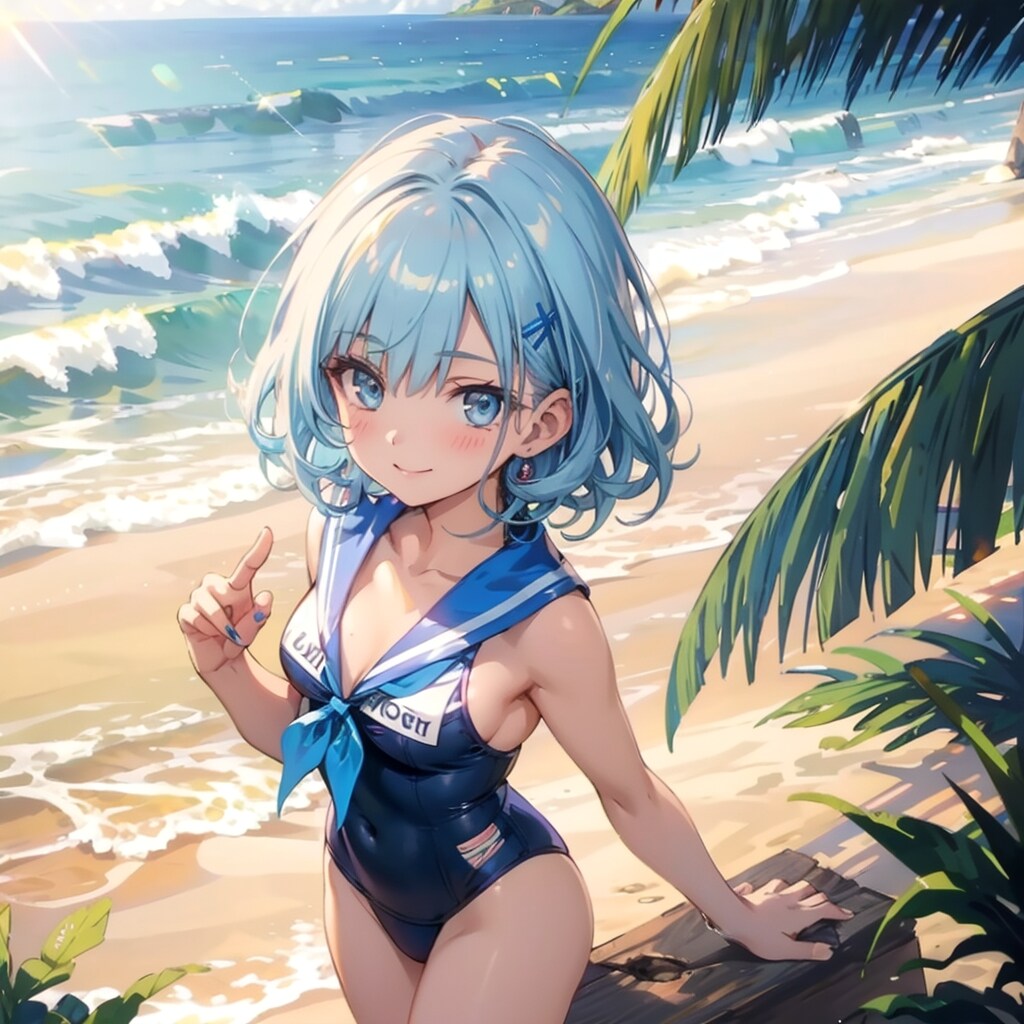 セーラースタイル水着
