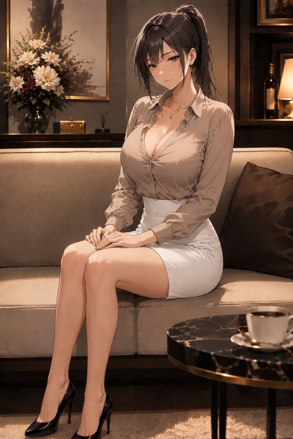 美女脱がし