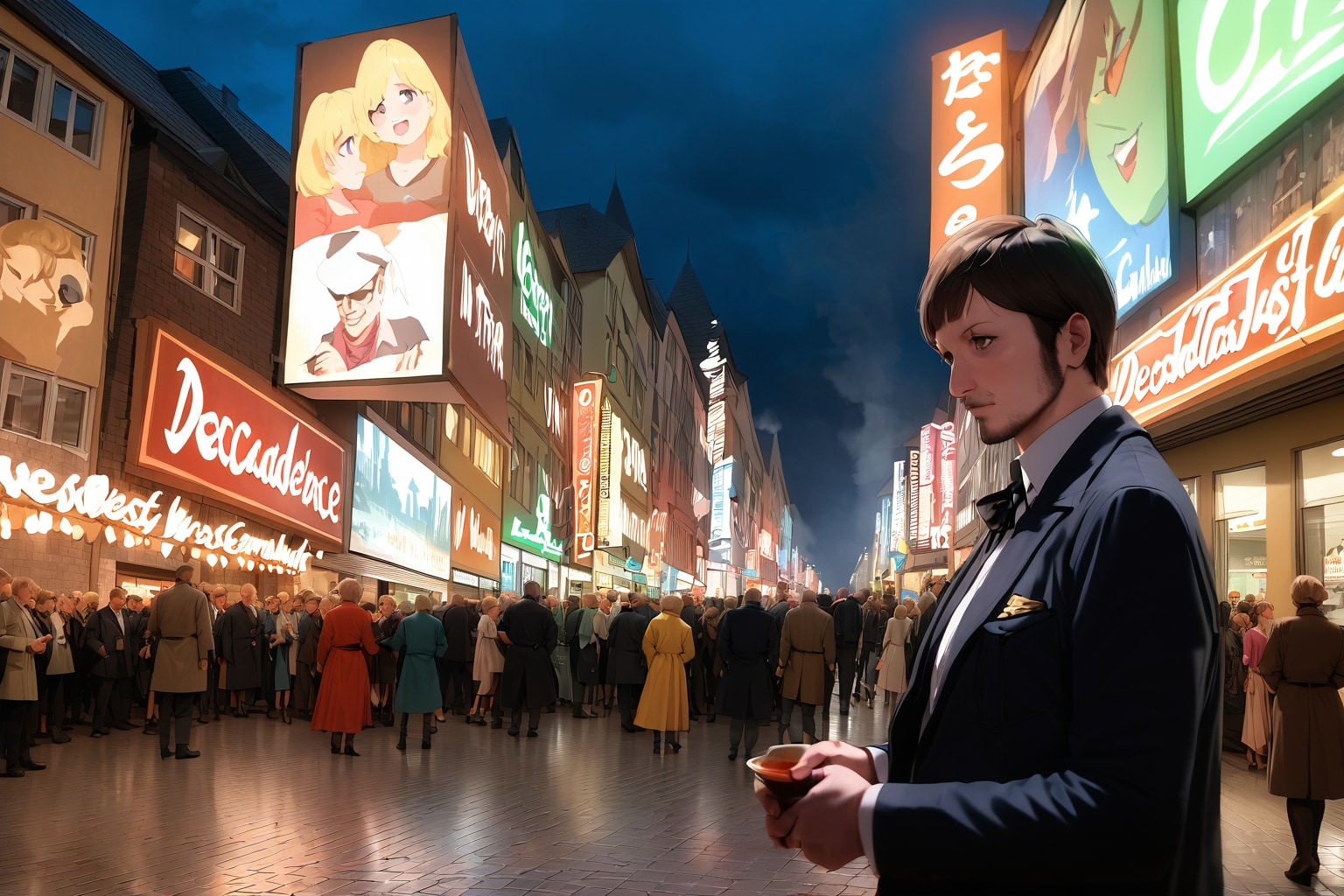 西ドイツっぽい風景 | の人気AIイラスト・グラビア